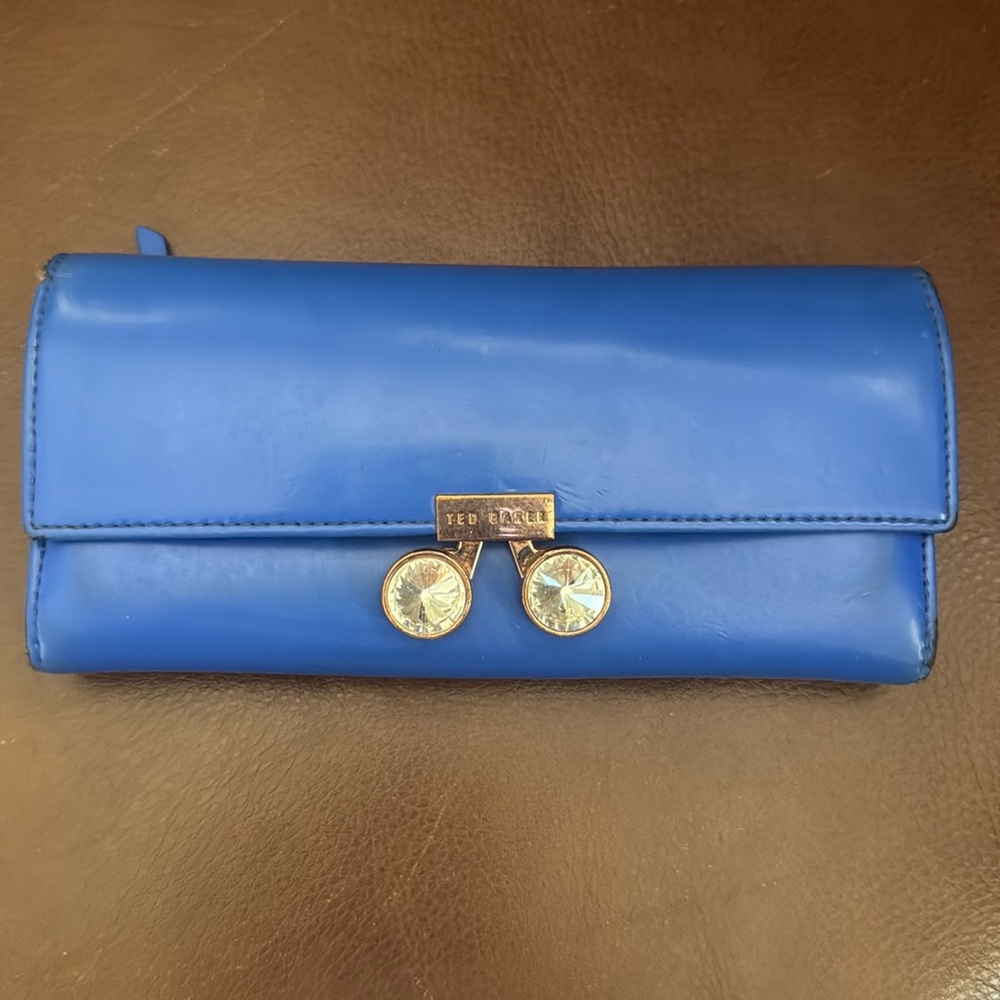 Royal blue ted baker Wallet